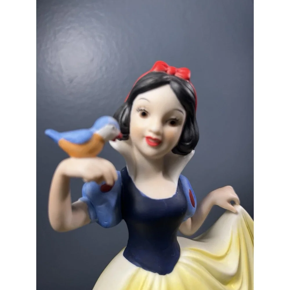 Vintage 1987 Disney Snow White Music Box Schmidt 